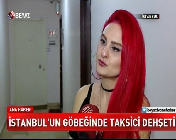 İstanbul'un göbeğinde taksici rezaleti